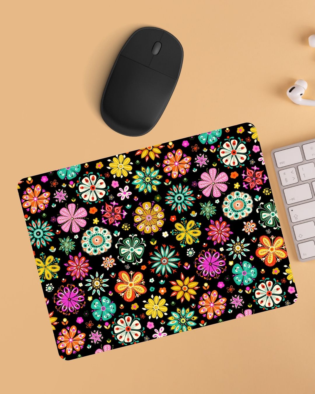 Floral Designed Mousepad FX2