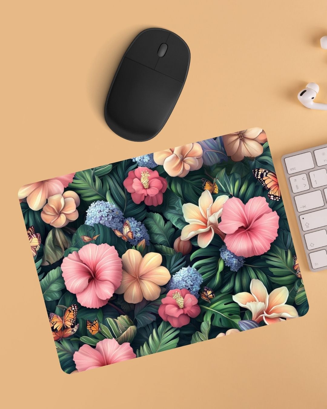 Floral Designed Mousepad FX6