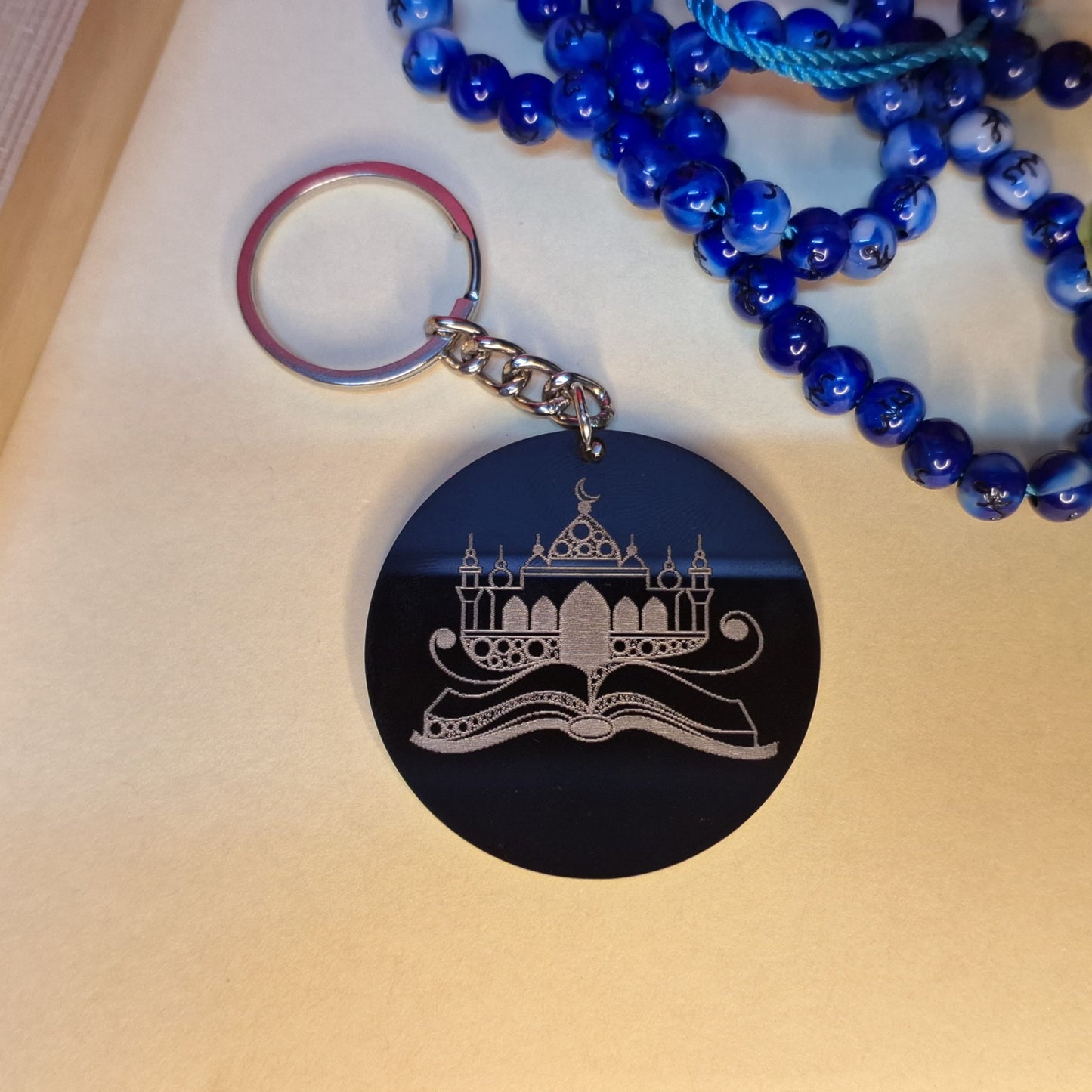 Engraved Keychain |10| Mosque - Zayoons Creativez