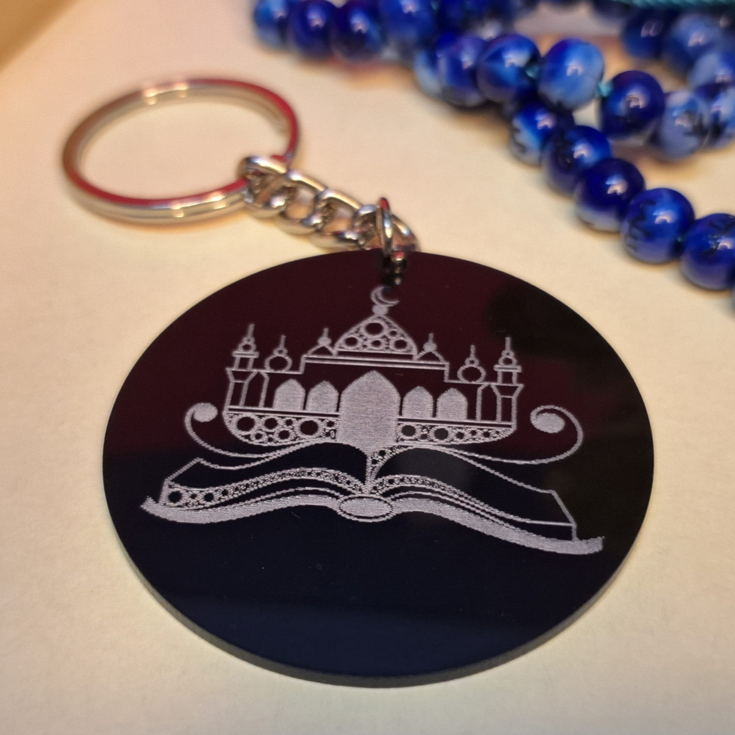 Engraved Keychain |10| Mosque - Zayoons Creativez