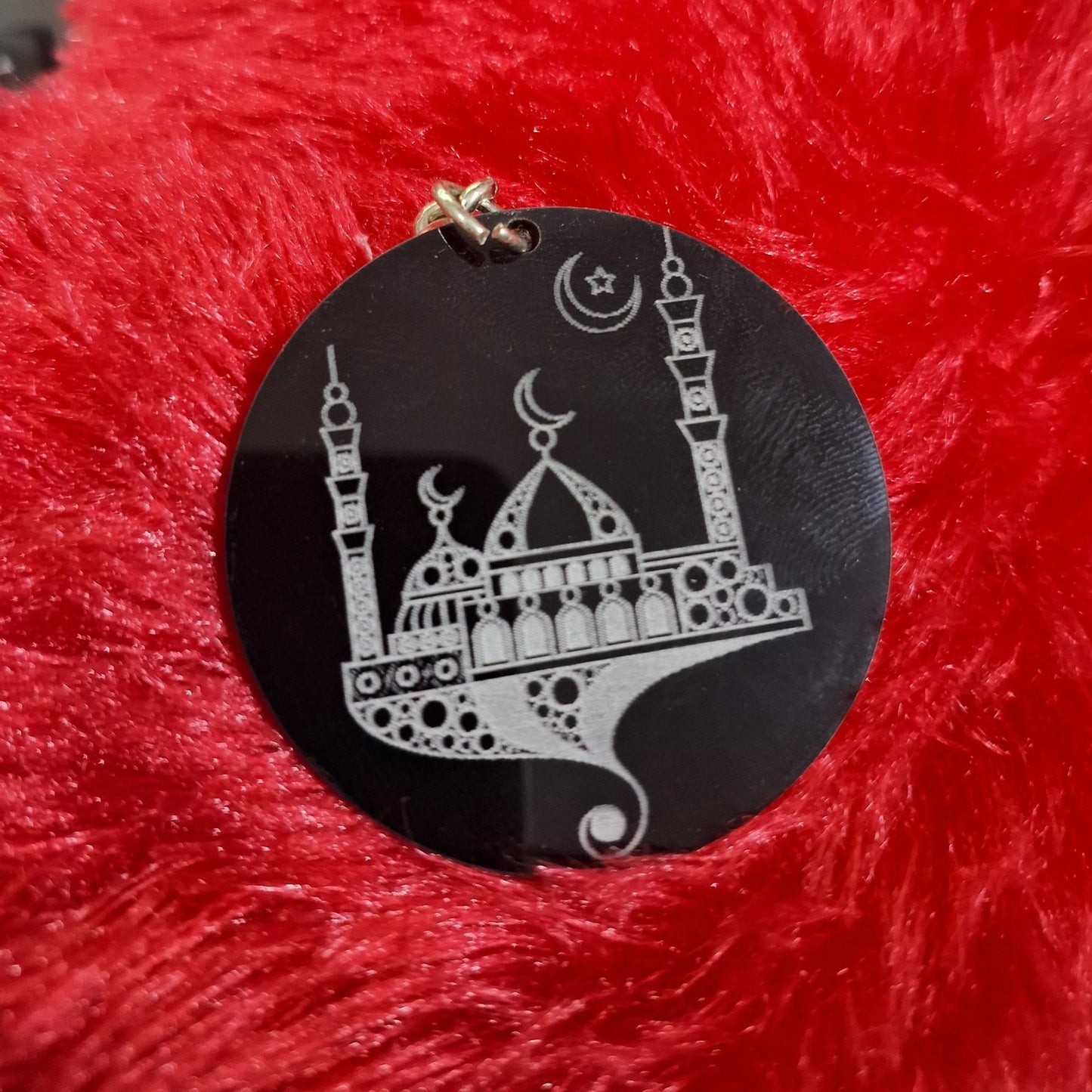 MOSQUE | Rear View Mirror Hanging | Premium