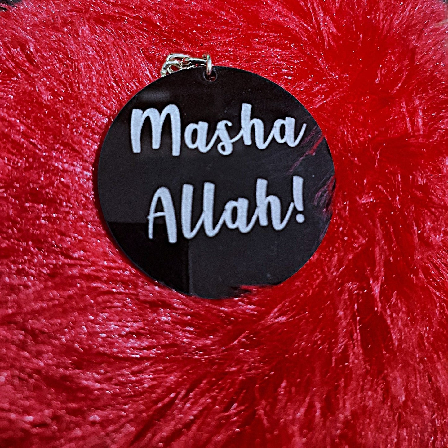 MASHA ALLAH | Rear View Mirror Hanging | Premium