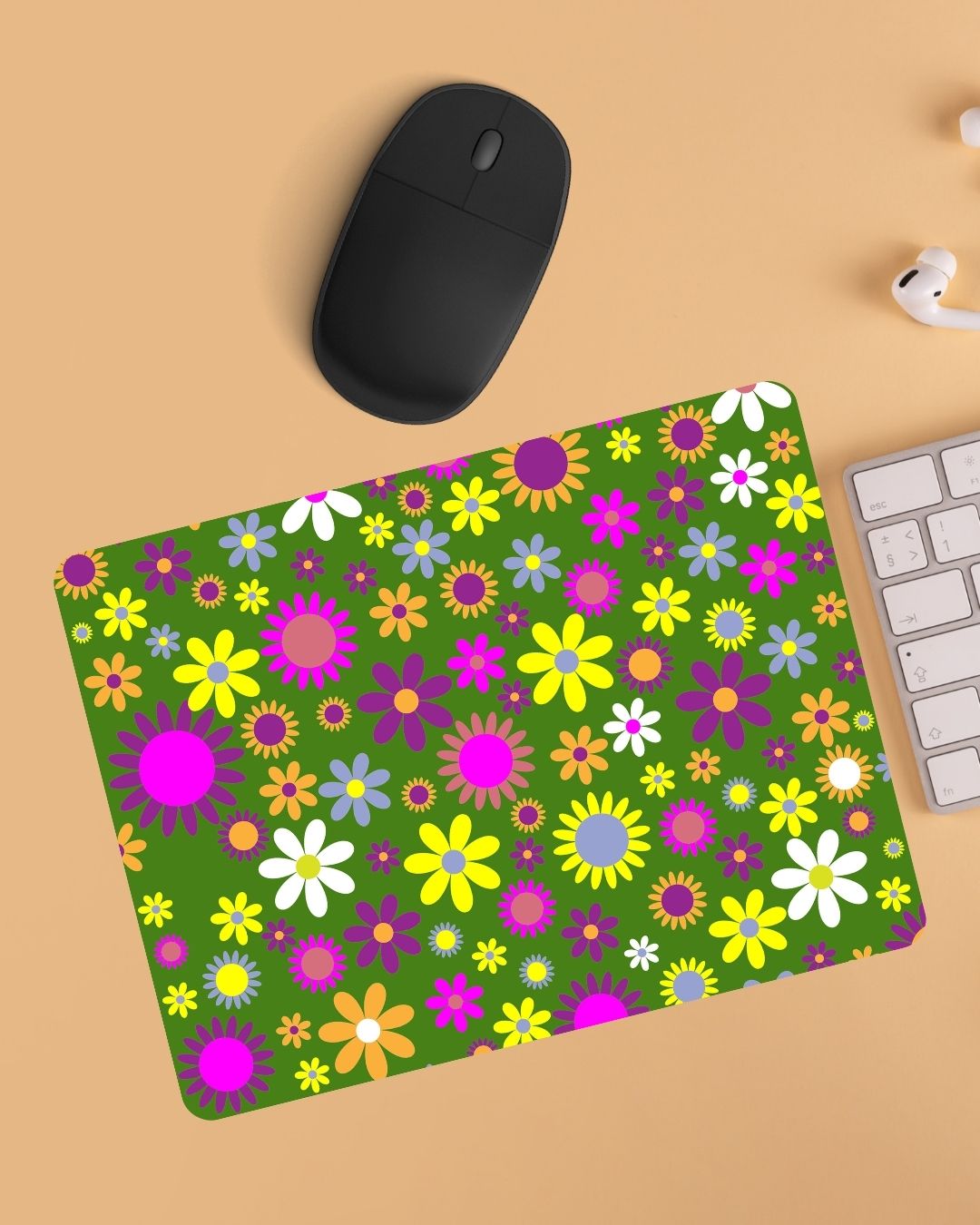 Floral Designed Mousepad FX9