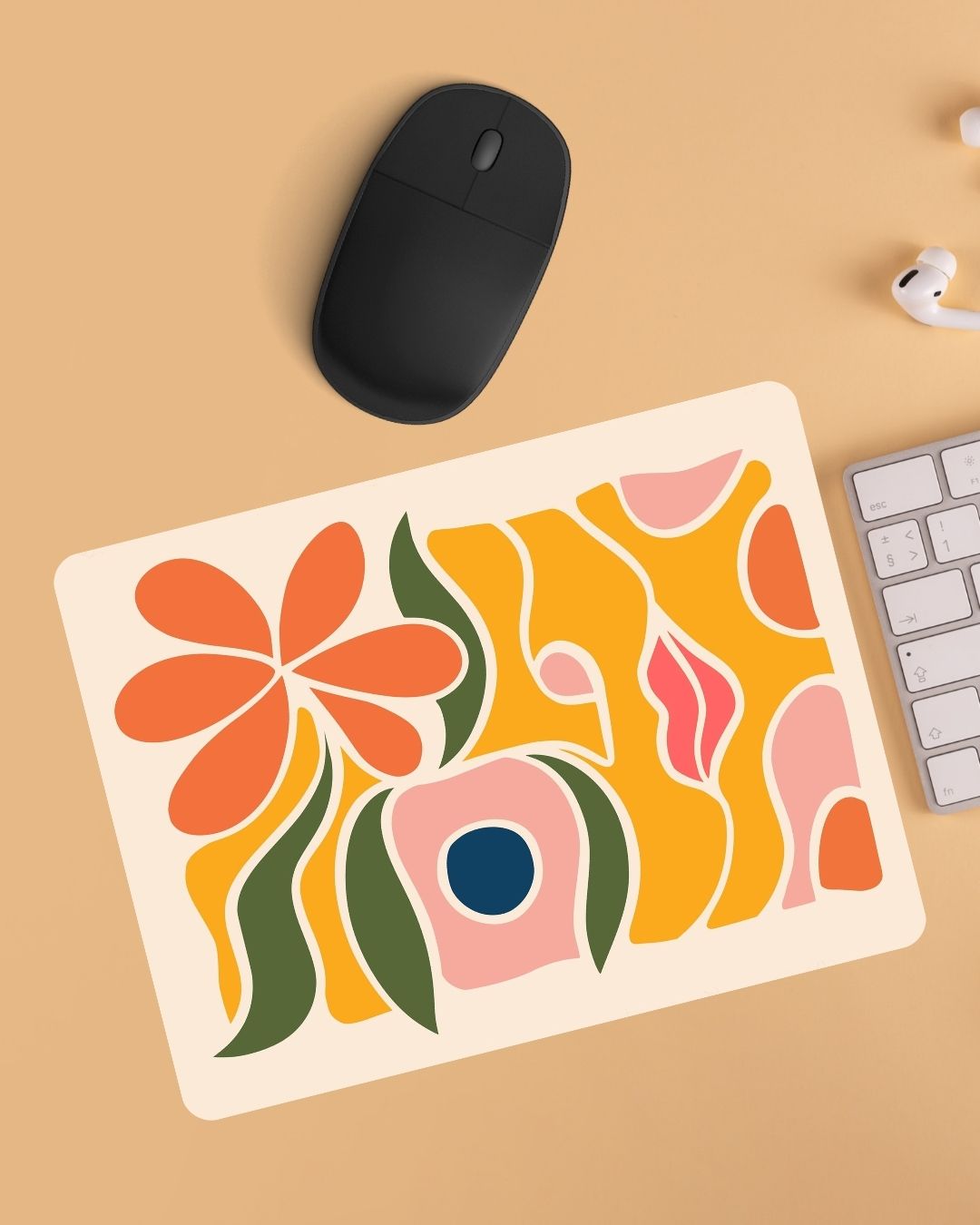 Floral Designed Mousepad FX10