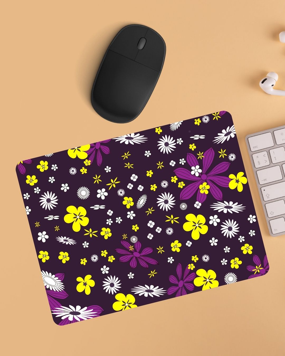 Floral Designed Mousepad FX11
