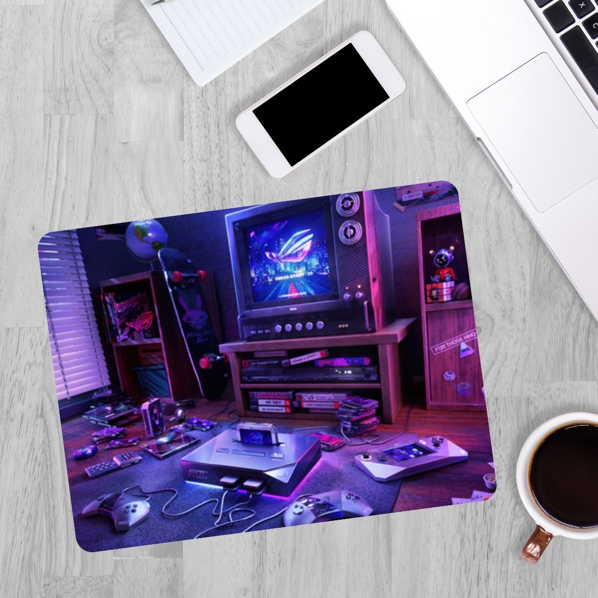 Computer Themed Mousepad ROG