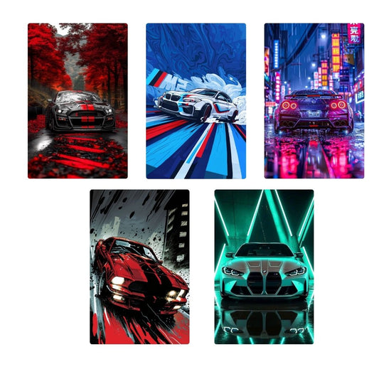 Super Cars Stickers (Pack of 10)
