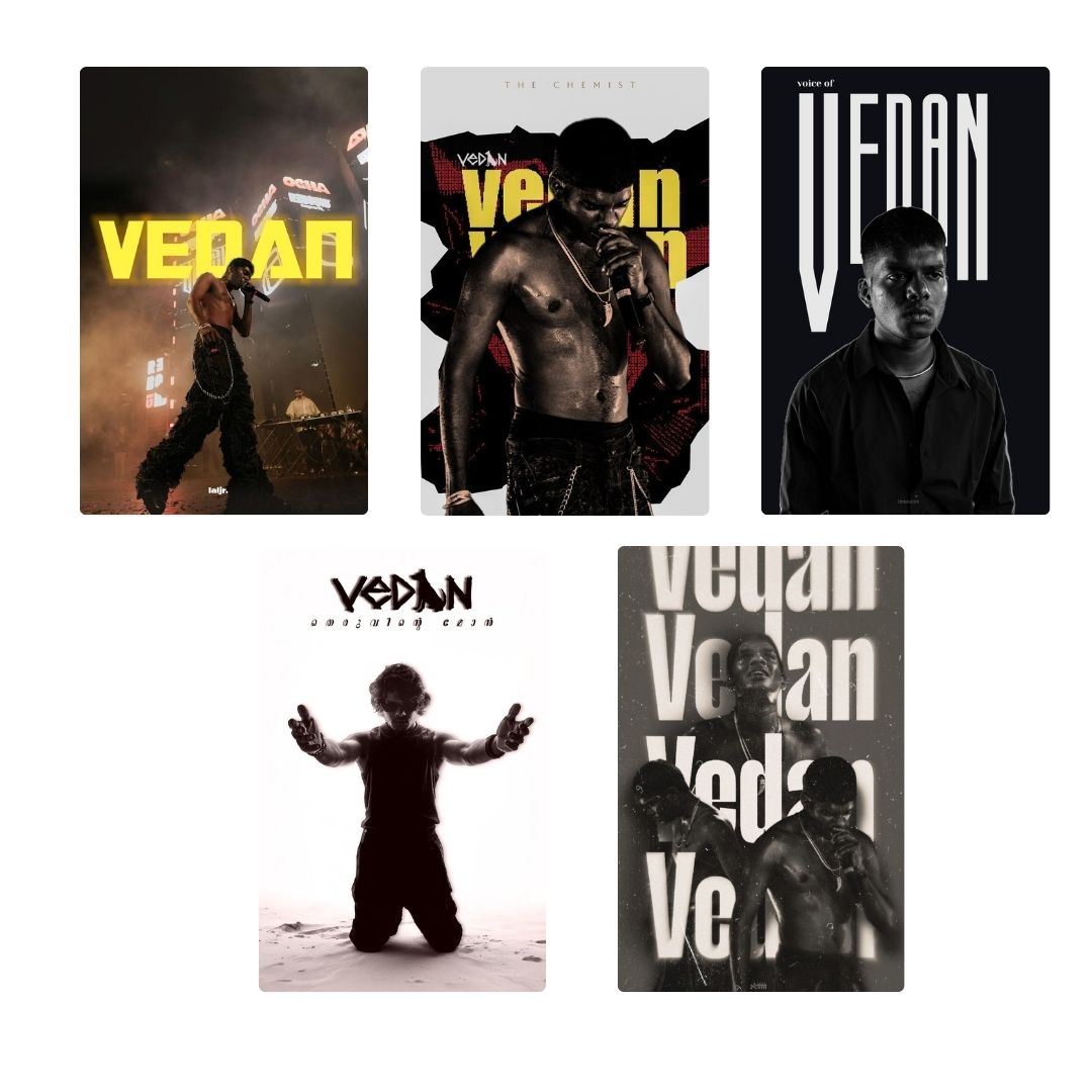 VEDAN Stickers (Pack of 10)