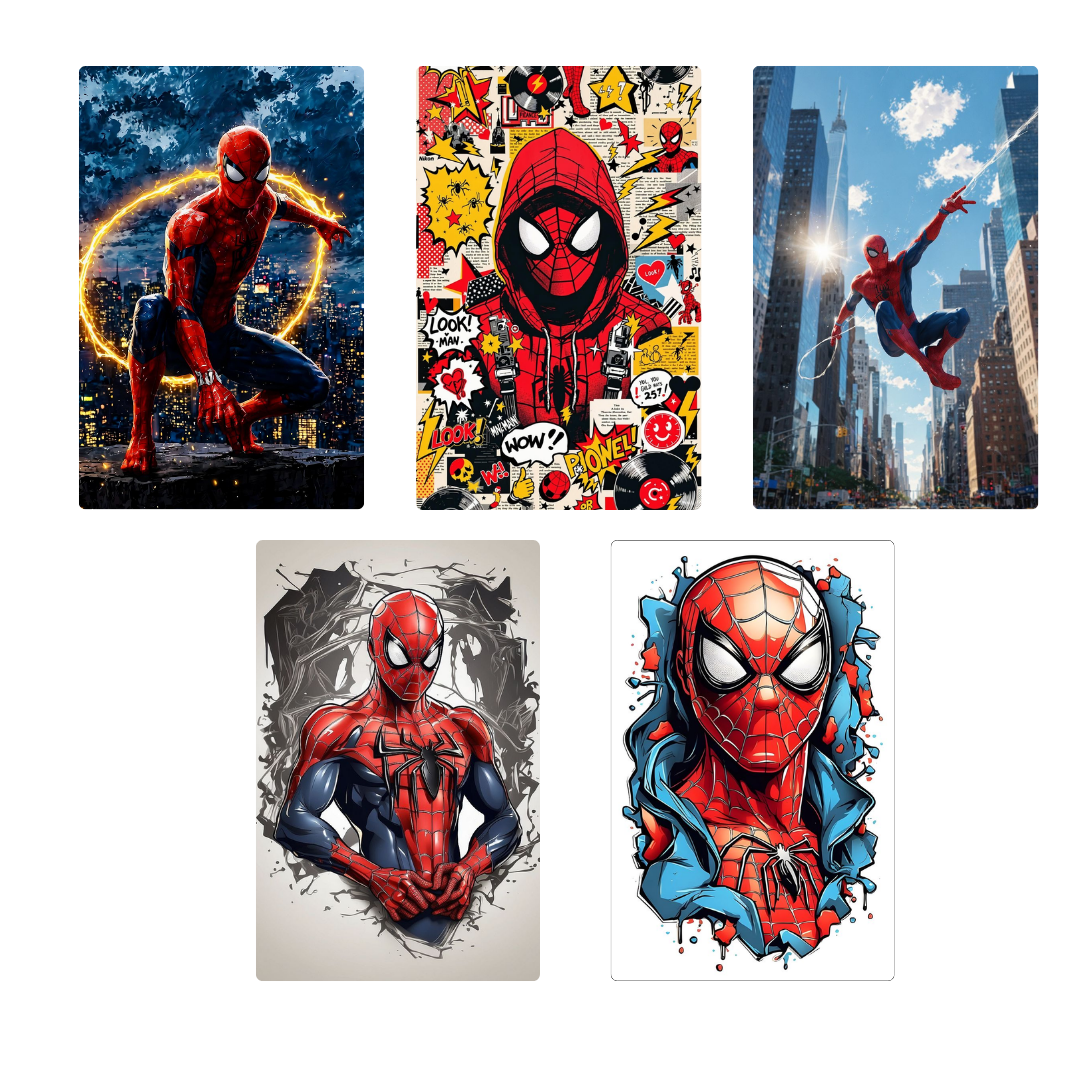 Spiderman Sticker (Pack of 10)