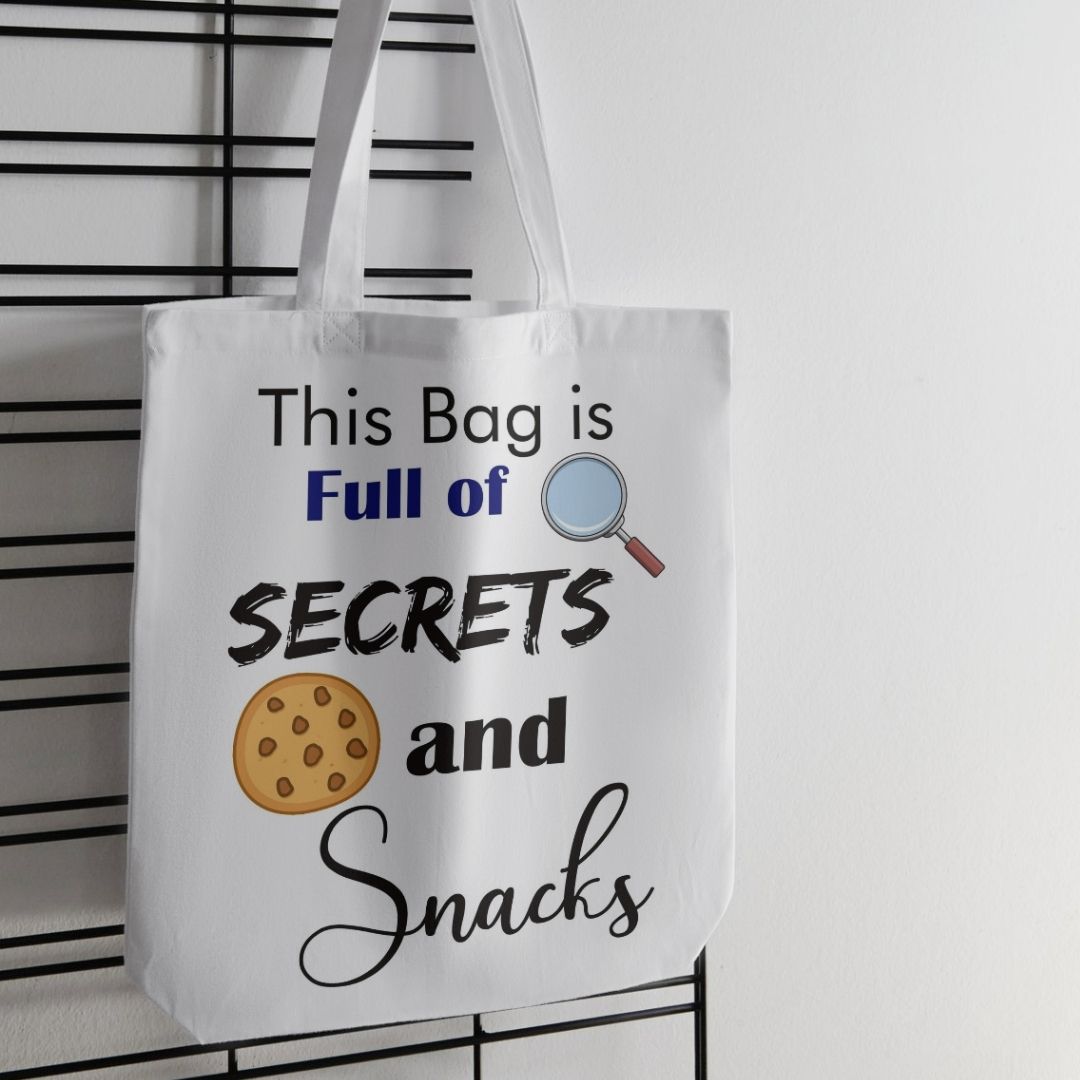 This Bag is full of secrets and Snacks