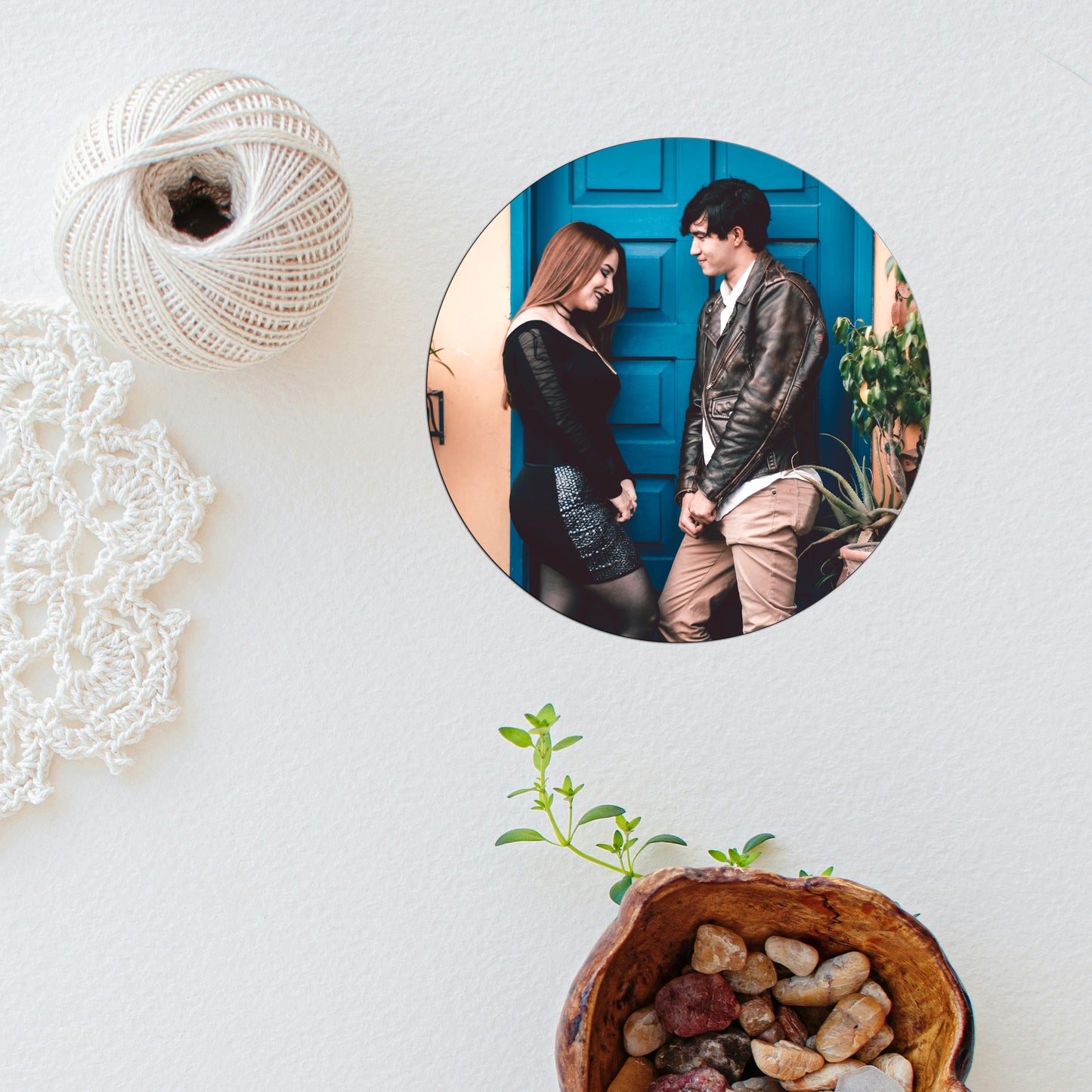 Photo Coasters Personalized Round