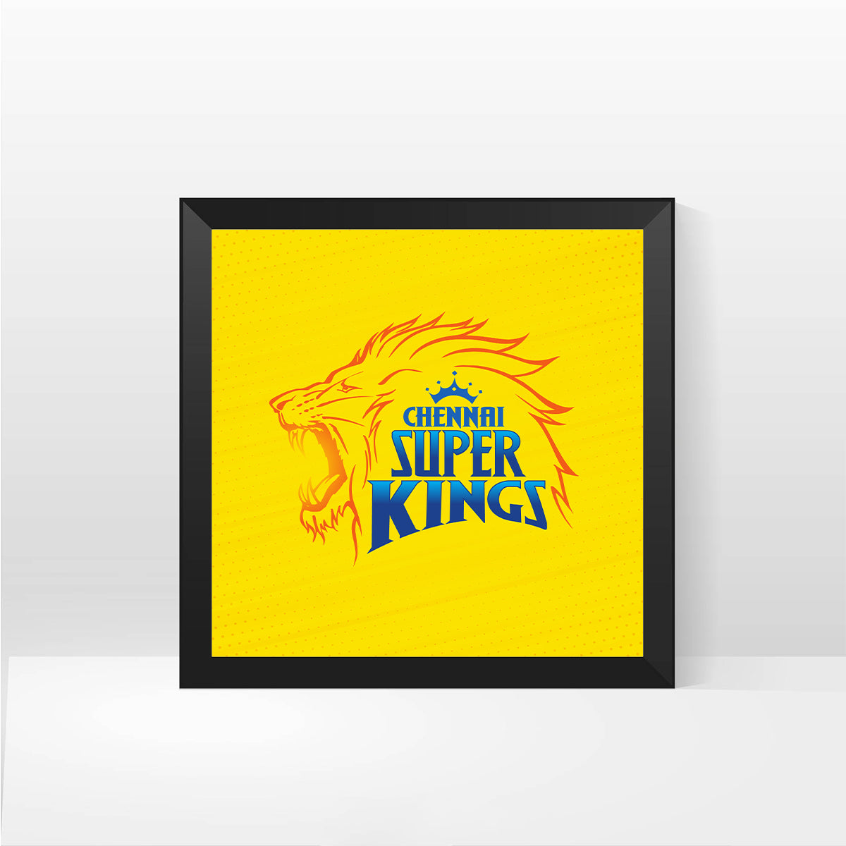 Chennai super kings Square Sports Poster Frame