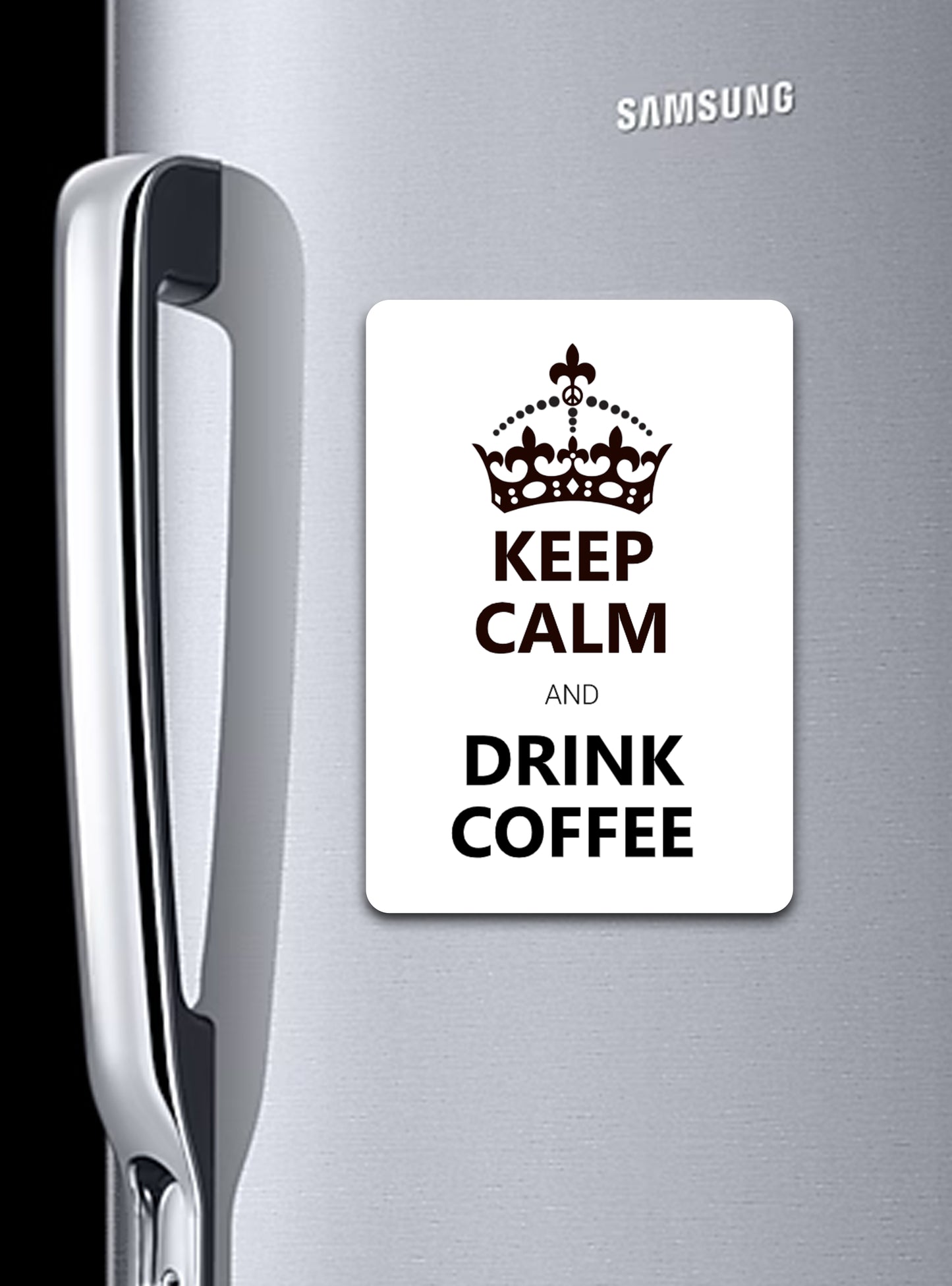 Keep Calm And Drink Coffee | Fridge Magnet - Zayoons Creativez
