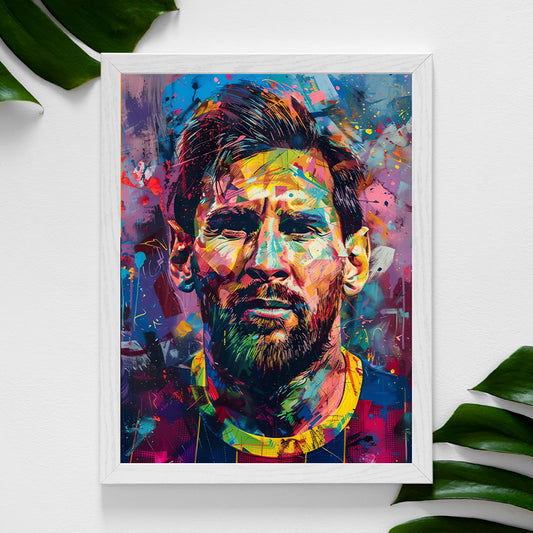 Sports Framed Poster Messi