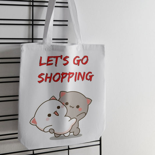 Let's Go Shopping Tote Bag