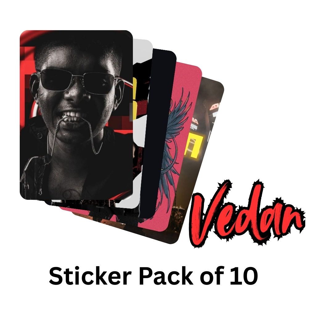VEDAN Stickers (Pack of 10)