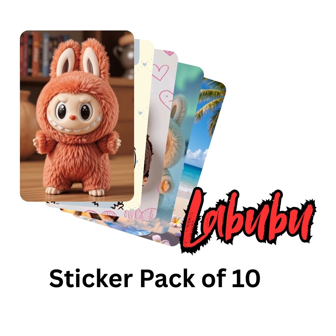 Labubu Stickers (Pack of 10)