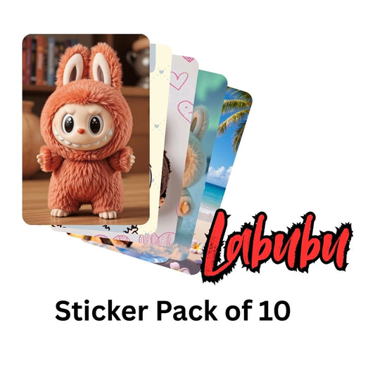 Labubu Stickers (Pack of 10)
