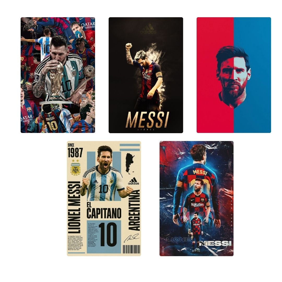 Messi Stickers (Pack of 10)