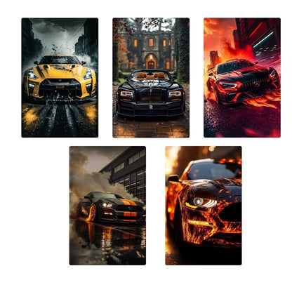 Super Cars Stickers (Pack of 10)
