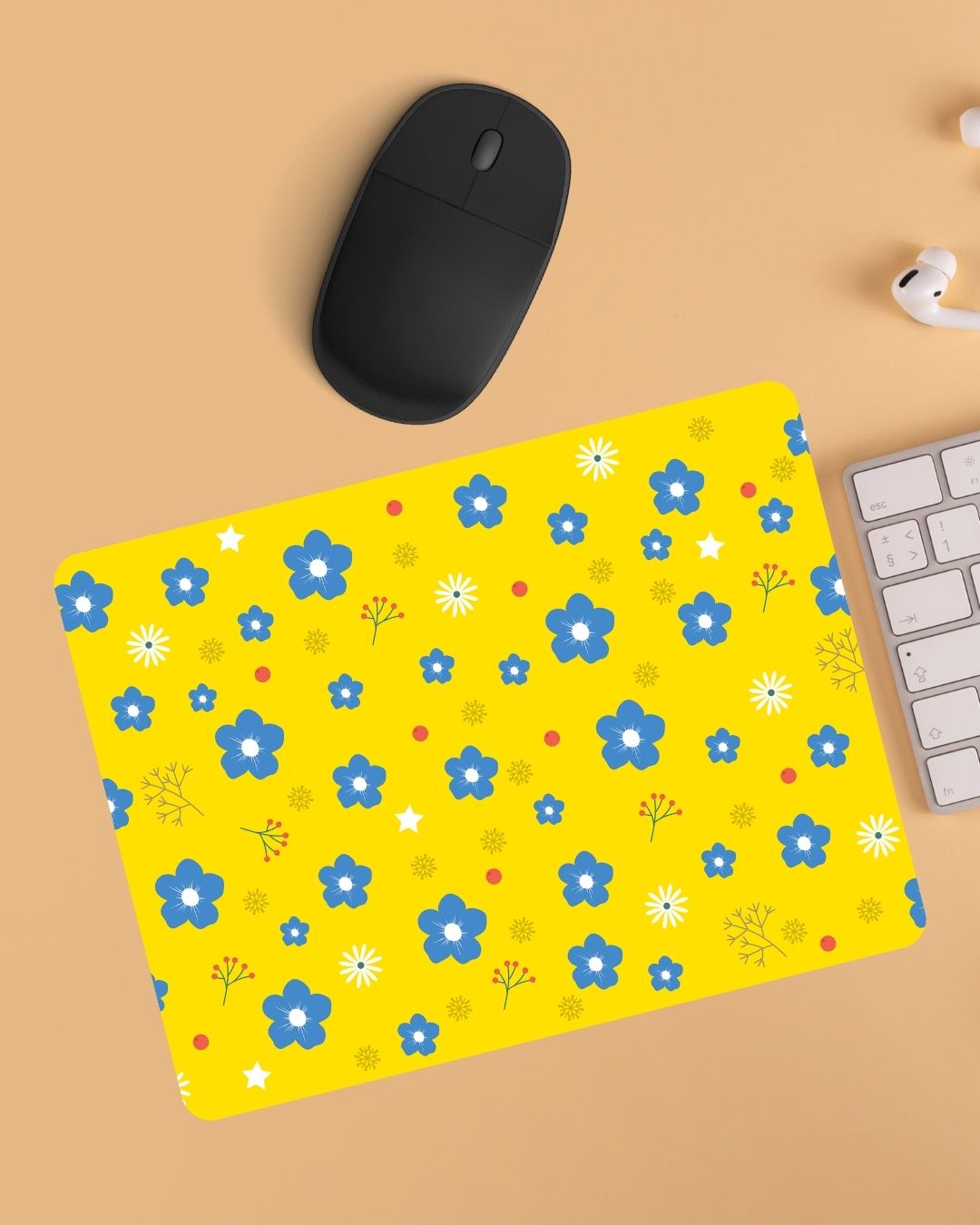 Floral Designed Mousepad FX16