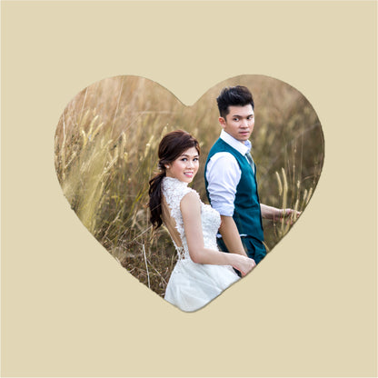 Acrylic Frameless Wall Frame Heart - Zayoons Creativez 