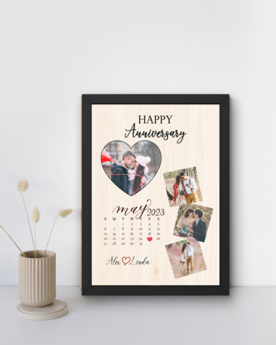 Anniversary Calendar Frame - Zayoons Creativez 