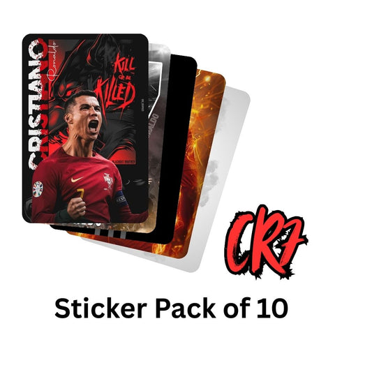 Cristiano Ronaldo Sticker (Pack of 10)