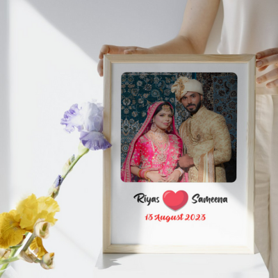 Couples Name Frame - Zayoons Creativez 