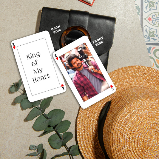 King Of My Heart - Photo Wallet Card - Zayoons Creativez 