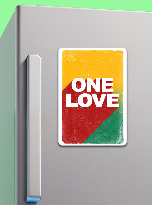 One LOVE | Fridge Magnet - Zayoons Creativez 