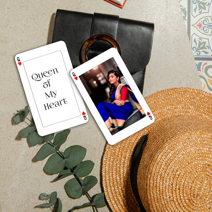 Queen Of My Heart - Photo Wallet Card - Zayoons Creativez 