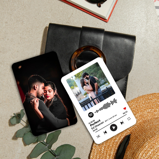 Spotify & Photo Wallet Card - Double Side - Zayoons Creativez 