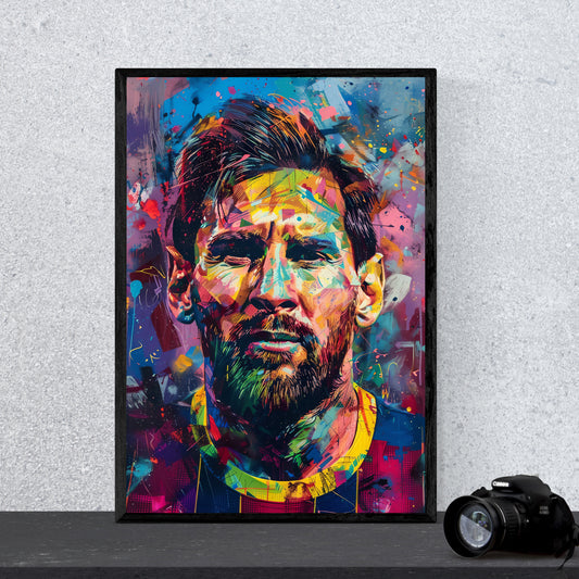 Sports Framed Poster Messi